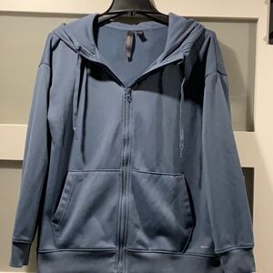 Mondetta Blue Zip-Up Hoodie